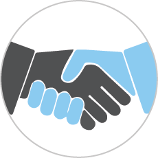 Libya Solutions Company Logo - Handshake